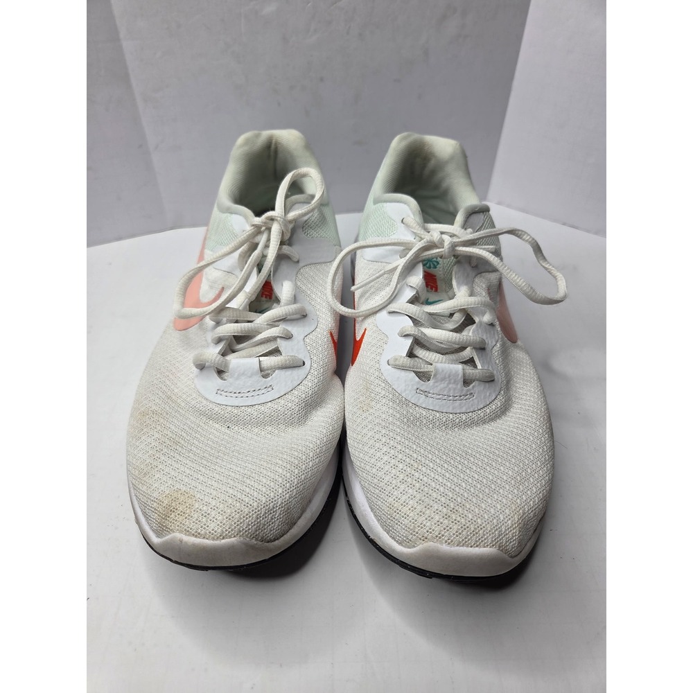 Nike Revolution 6 Next Nature Womens Running Shoes White Pink DR9873-100 Size 10